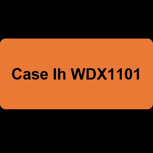 Case Ih WDX1101